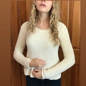 White Aeropostale Sweater